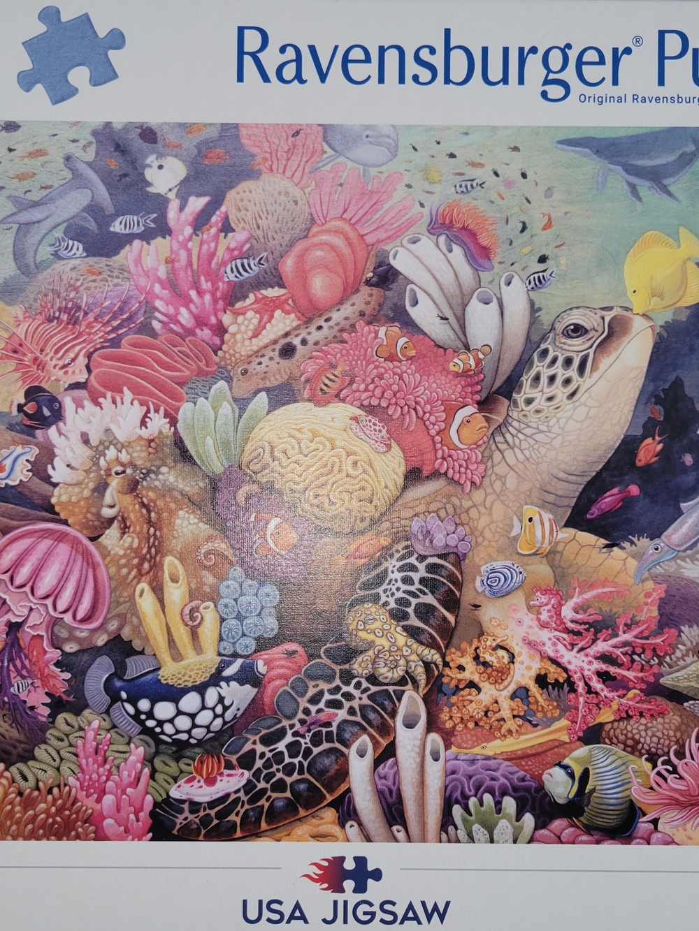Ravensburger Oceana 500 Piece Puzzle 2926 USA Nationals